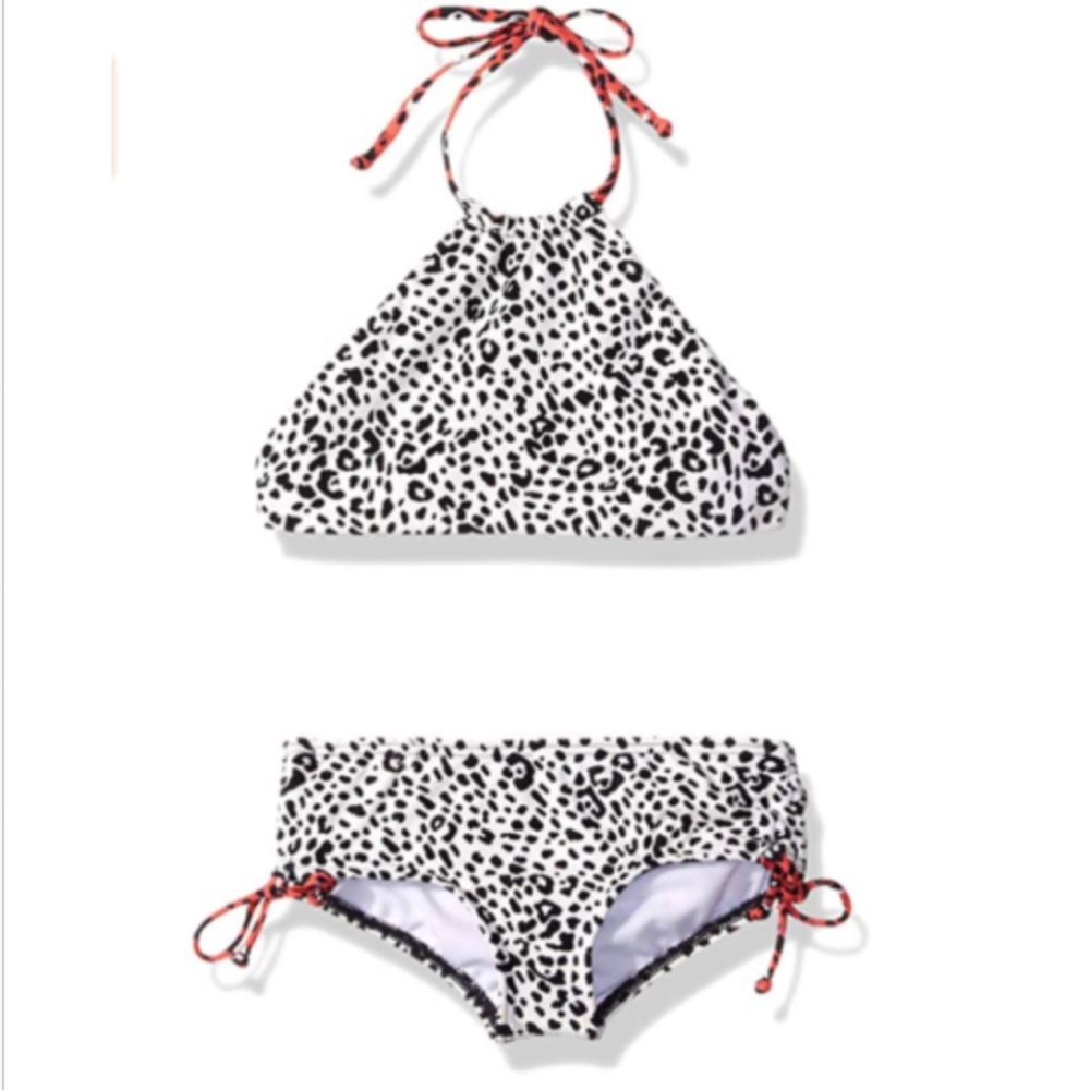 Billabong Big Girls' Wild Roar High Neck Swim Set